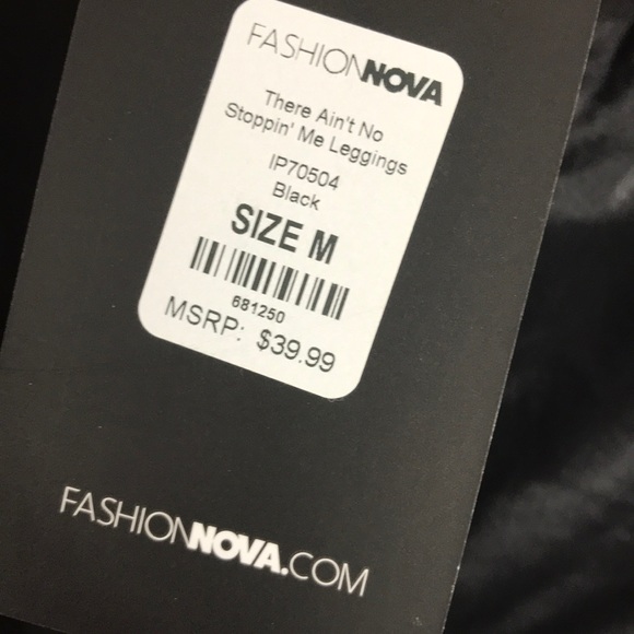 NWT Fashion nova there ain’t no stoppin me legging - Picture 3 of 5
